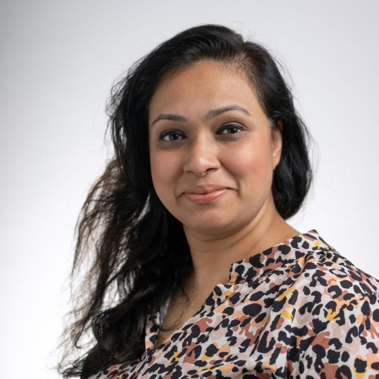 Sandiya, doktersassistent bij Arts en Zorg Goudenregenhof